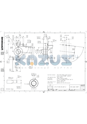 CPV-P8-2S-6SP-Z datasheet - CPV-P14/8-2S-6SP-Z