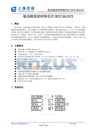 BL5372 datasheet - BL5372