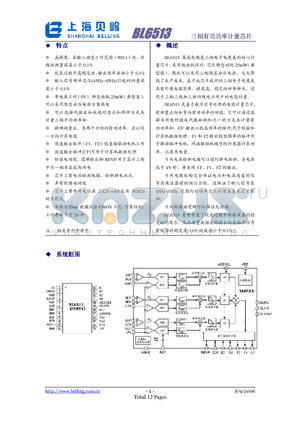 BL6513 datasheet - BL6513