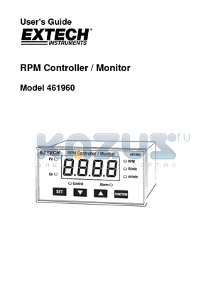 461960 datasheet - RPM Controller / Monitor