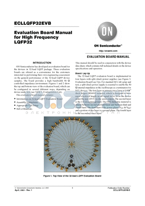 ERJ-2RKF49R9X datasheet - Evaluation Board Manual for High Frequency LQFP32