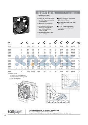 4656N datasheet - TUBEAXIAL