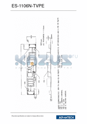 ES-1106N-TVPE datasheet - ES-1106N-TVPE