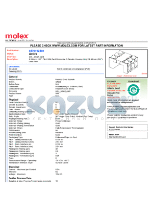 470192402 datasheet - 2.54mm (.100