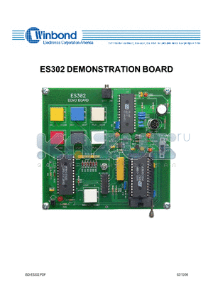 ES302 datasheet - ES302 DEMONSTRATION BOARD