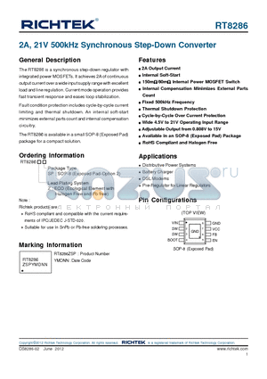 C3225X5R0J476M datasheet - 2A, 21V 500kHz Synchronous Step-Down Converter