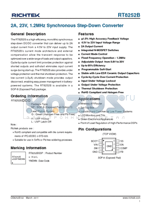 C3225X5R0J476M datasheet - 2A, 23V, 1.2MHz Synchronous Step-Down Converter