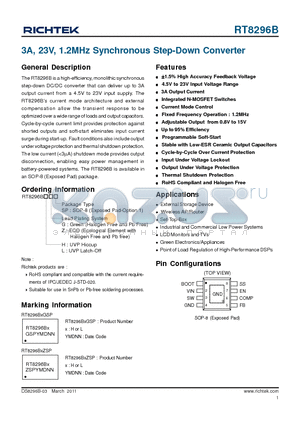 C3225X5R1C22M datasheet - 3A, 23V, 1.2MHz Synchronous Step-Down Converter