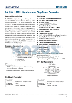 C3225X5R1E106K datasheet - 2A, 23V, 1.2MHz Synchronous Step-Down Converter