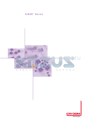 CR1800SA datasheet - Thyristors (SiBOD Breakover Devices)