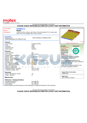 47989-0112 datasheet - 1.00mm (.039