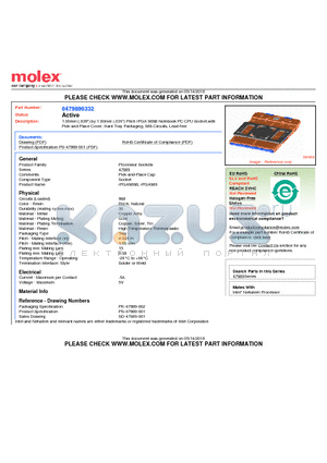 47989-0332 datasheet - 1.00mm (.039