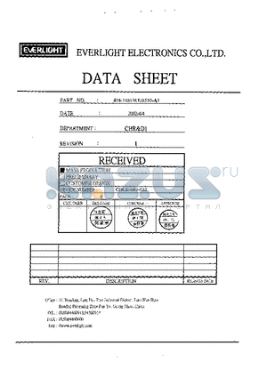 494-10SURT-S530-A3 datasheet - 3.0mm Very Wide angle Type LED Lamps