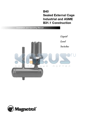 B40-1F30-FKB datasheet - Liquid Level Switches