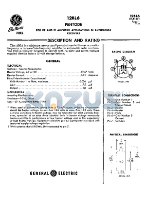 ET-T1441 datasheet - PENTODE FOR RF AND AMPLIFIER APPLICATIONS IN AUTOMOBILE RECEIVERS