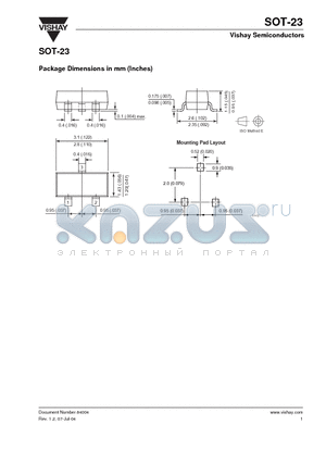 84004 datasheet - SOT-23