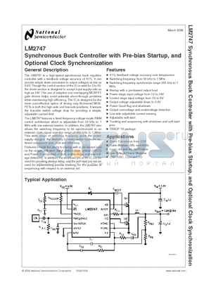 CRCW08051003F datasheet - Synchronous Buck Controller with Pre-bias Startup, and Optional Clock Synchronization