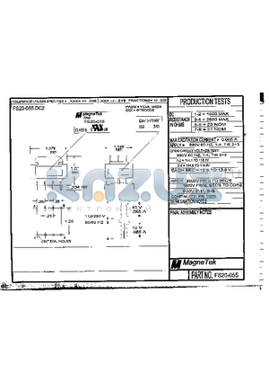 FS20-055 datasheet - FS20-055