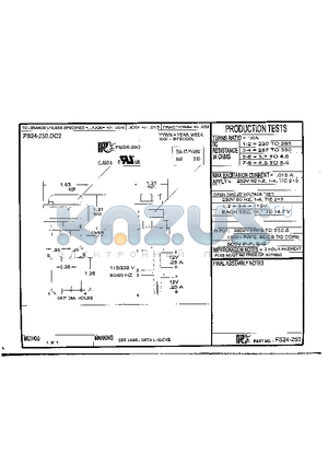 FS24-250 datasheet - FS24-250