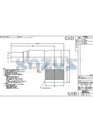 846-6-5 datasheet - PLUG, ANGLE, HN