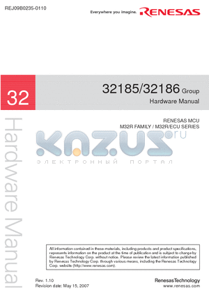 32185 datasheet - MCU