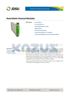 FWM-4D33SCSB4 datasheet - Band Multi-Channel Modules