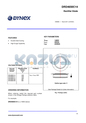 DRD4650C06 datasheet - Rectifier Diode