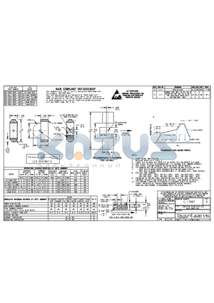 597-2211-602F datasheet - 1208 SIDE VIEW CHIP LED RoHS COMPLIANT