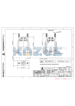 8655MH0901 datasheet - SHIELDED HOOD5 - TWO PARTS HOODS