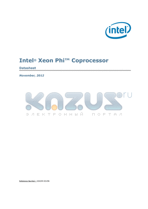 328209-001EN datasheet - Intel^ Xeon Phi Coprocessor