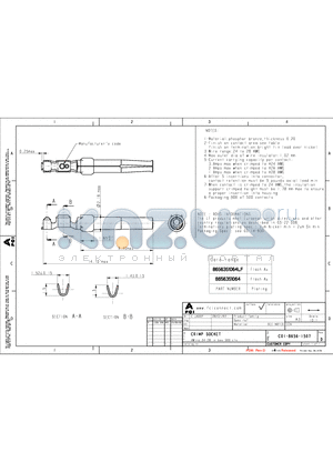 8656351064 datasheet - CRIMP SOCKET