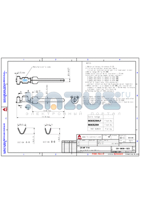 8656352064 datasheet - CRIMP PIN