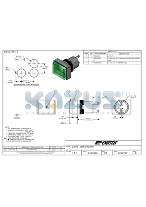 F050202 datasheet - L16PLT10HGRNGRN