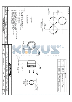 F050416 datasheet - LAP PLV10 H GRN GRN (TRANSPARENT LENS)