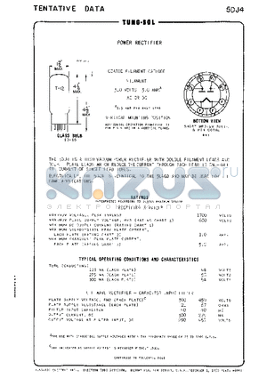 5DJ4 datasheet - POWER RECTIFIER