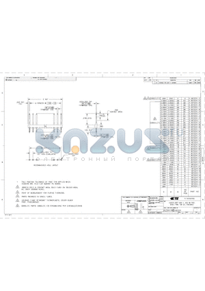 87224-3 datasheet - HEADER ASSY MOD 025 SQ POST, SINGLE ROW, 100, STACKABLE