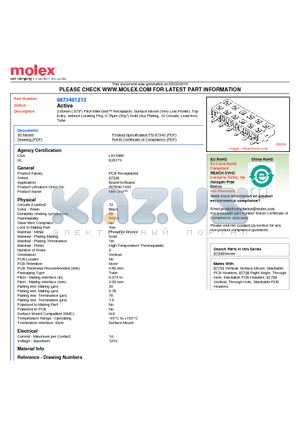 87340-1213 datasheet - 2.00mm (.079