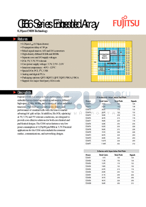 CE66PF datasheet - 0.35um CMOS Technology