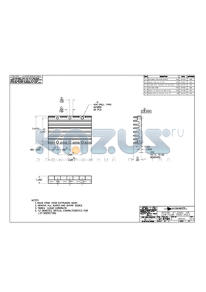 18030 datasheet - HTSNK, C LONG. .4H LOW FLOW, THRU HOLE