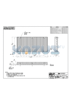 18068 datasheet - HTSNK, A X-FLOW, .4H LOW FLOW, THRU HOLE