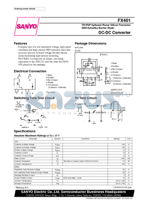 FX401 datasheet - DC-DC Converter