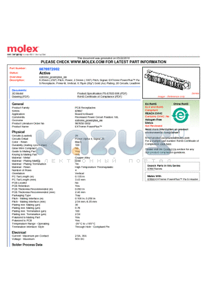 87697-2002 datasheet - 6.35mm (.250