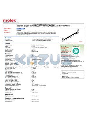 87746-8001 datasheet - 1.00mm (.039