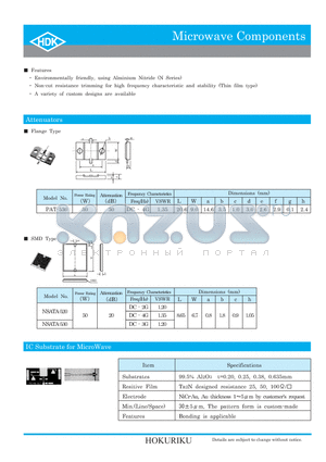 E2518AA datasheet - Microwave Components