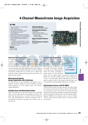 183882-02 datasheet - 4-Channel Monochrome Image Acquisition