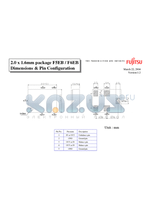 F6EB datasheet - F5EB