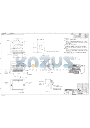 1888247-3 datasheet - PT CONNECTOR ASSEMBLY 20 POSITION, RIGHT ANGLE, 0.8MM PITCH, SFP SFP