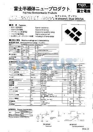 F8006N datasheet - N-channel, Dual 20V/5A