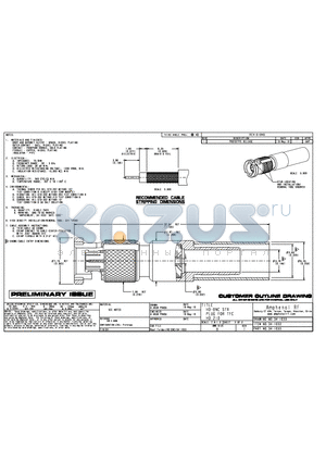 34-1033 datasheet - HD-BNC STR PLUG FOR TFC HD 210