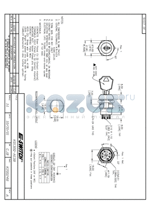 KO130Q-A138 datasheet - KEYLOCK SWITCHES